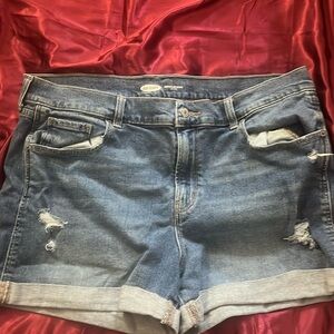 Blue Jean shorts Old Navy Boyfriend short